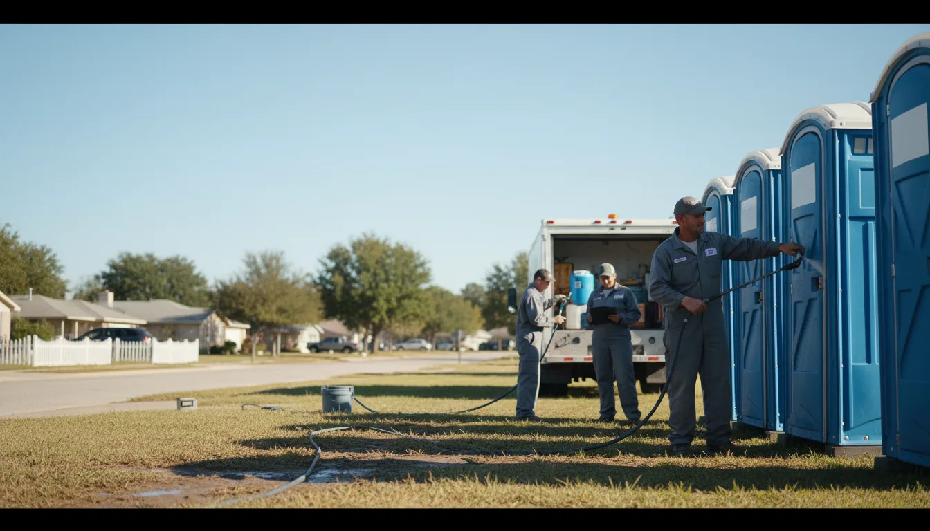Long-Term Portable Toilet Rental in Nenzel, NE near me